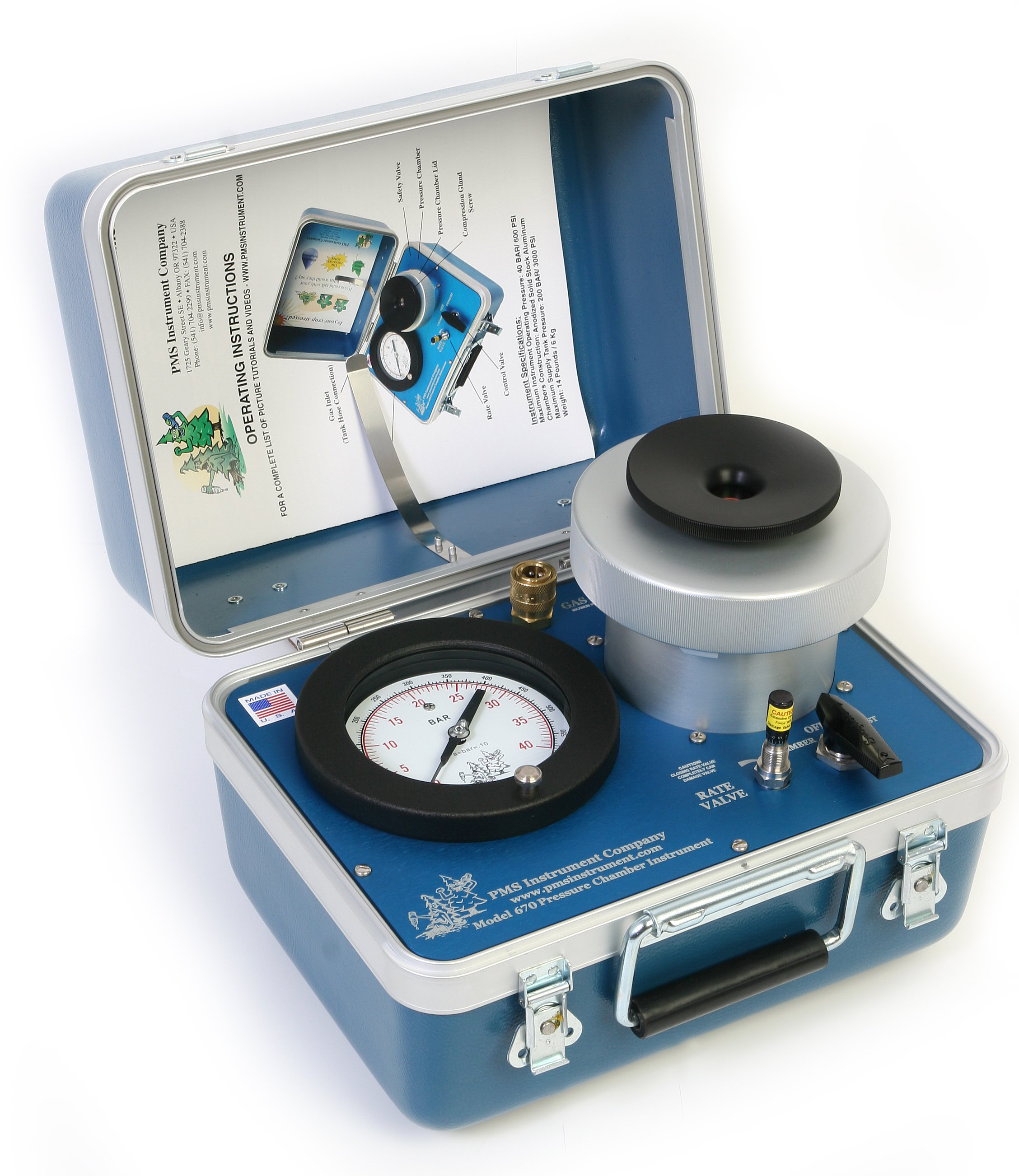 Model 670型植物壓力室